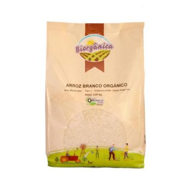 Imagem de Arroz Branco Orgânico 2Kg Biorgânica