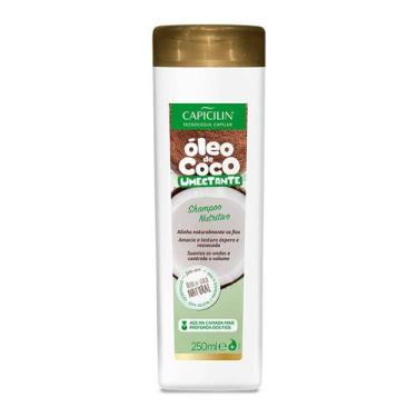 Imagem de Shampoo Óleo de Coco Umectante 250ml Capicilin