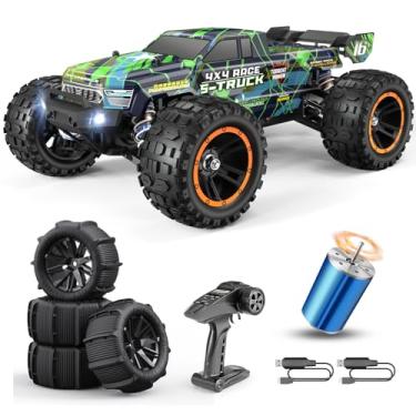 Imagem de HAIBOXING 16890SA 1/16 Scale 4WD Brushless RC Truck Max 40 MPH Fast RC Cars, All Terrains RC Cars with Independent ESC 4X4 Off-Road Semi-Truck for Boys and Adults, 3S Battery Applicable (not included)