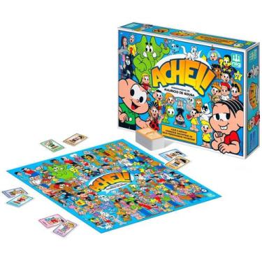 Imagem de Jogo Achei Turma Da Mônica Com 100 Personagens - Nig Brinquedos