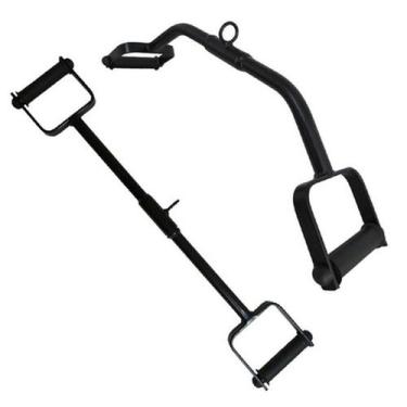 Imagem de Puxadores Barra Romana  D Curvo + D Reto 70 cm - FamaFit