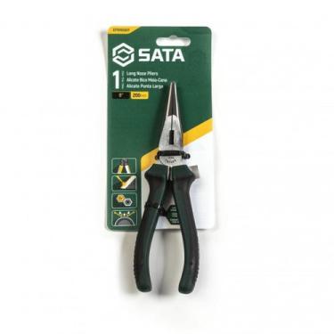 Imagem de Alicate De Bico Meia Cana Longo 8 St70102ast Sata - APEX - SATA