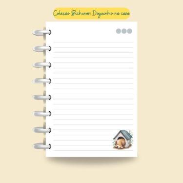 Imagem de Refil Para Caderno de Disco Sistema Inteligente  Doguinho na Casa - Co