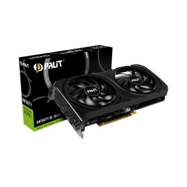 Imagem de Placa de vídeo rtx 4060 8gb gddr6 palit infinity 128 bits