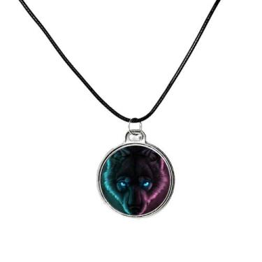 Imagem de Colar Medalha do Arquétipo Lobo - Liberte sua Essência Selvagem - RELI