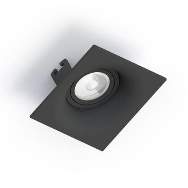 Imagem de Kit 6 Spot Embutir Sand Save Energy Dicróica M16 Preto