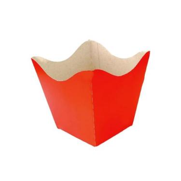 Imagem de Cachepot Montado Médio Vermelho 10 Un - ROMAFELE