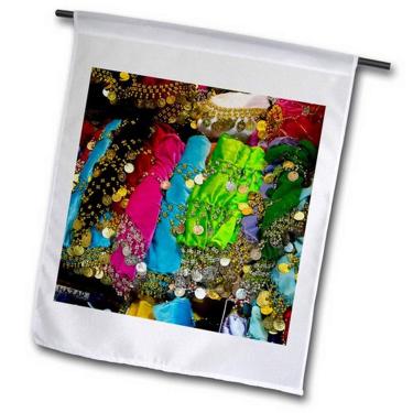 Imagem de 3dRose fl_187777_2" Itens à venda no mercado de especiarias, Istambul, bandeira de jardim da Turquia, 45,7 cm x 68,8 cm