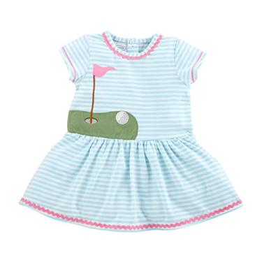 Imagem de Mud Pie Vestido feminino tamanho único para bebês, Azul, 4-5 Anos