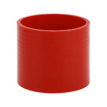 Imagem de X AUTOHAUX Mangueira de silicone de acoplador reto 80 mm/3,15" ID 7.6 cm Comprimento 0 Graus Universal Car Silicone Mangueira de Refrigeração 3 Camadas 4 mm Espessura Entrada de ar/Turbo/Intercooler