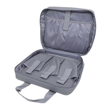 Imagem de Bolsa de Transporte de Viagem para Mini Antena, Cabo de Satélite Adaptador de Tubo de Roteador Maleta de Transporte Tecido Oxford à Prova de água Bolsa de Armazenamento Portátil