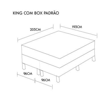 Imagem de Colchão NATURAL MEDIO - 100% LATEX - Latex Foam, BOX E KIT SPA, King 1