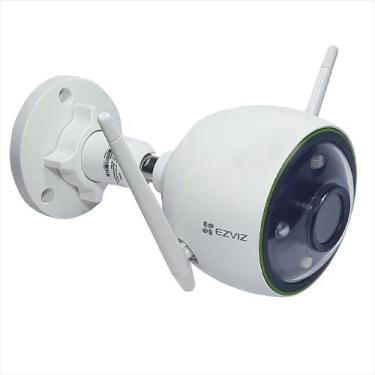 Imagem de Câmera ezviz c3n 2.8mm com resolução 2mp  branco cs-h3c-r100-1k2wfl- b