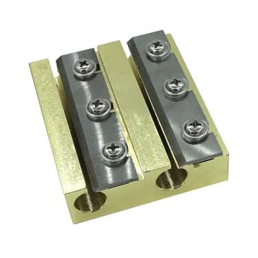 Imagem de TUOREN Carretéis de estaca de violoncelo 3/4 4/4 Barbeador de latão para afinação de violoncelo, cortador de faca de barbear, ferramenta para fazer violoncelo, ferramentas Luthier