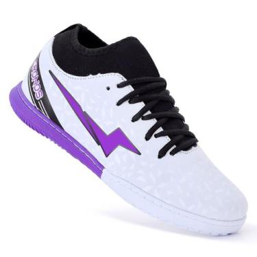 Imagem de Chuteira Botinha CR Cronos Sola Costurada Futsal Tenis Futebol de Quad