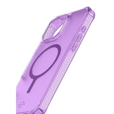 Imagem de Itskins HYBRYD R // Capa protetora magnética fosca de vapor para iPhone 16 Pro Max, compatível com MagSafe, capa fina militar à prova de choque, capa híbrida fina - roxo claro