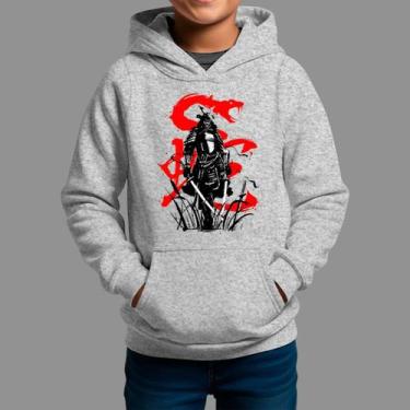 Imagem de Moletom Canguru Infanto Juvenil Algodão Casual Estiloso Inverno Blusa 