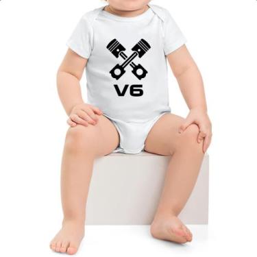 Imagem de Body intantil Carro V6 Pistao - Alearts, GG