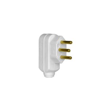 Imagem de Plug Macho 2P+T 10A Com Saida Lateral Pial Legrand 615901