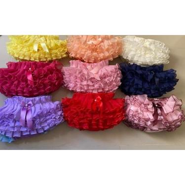 Imagem de Calcinha Tapa Fraldas Bunda Rica Fru- Fu Babados 10 Unidades - Star Go