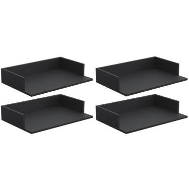 Imagem de Kit 04 Suportes Suspensos Para Micro-ondas Forno 60x40 cm Class L03 Pr