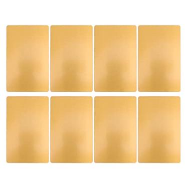 Imagem de Cartão de Visita de Alumínio Em Branco (Ouro)