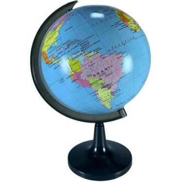 Imagem de Globo Terrestre Giratório Politico Para Decoração