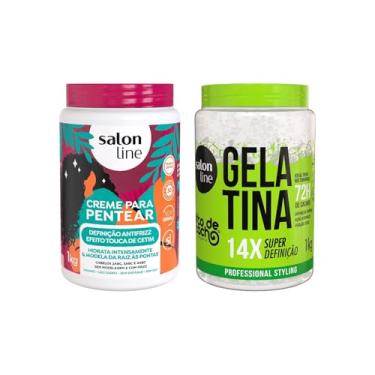 Imagem de Salon Line, Kit Duplinha Perfeita, Vegano - Para Cabelos Ondulados, Cacheados e Crespos, 1 kg