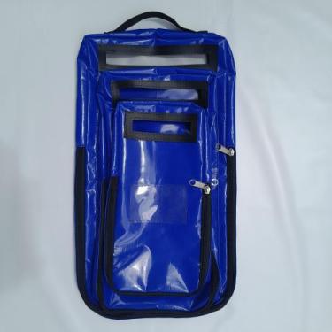 Imagem de Porta Sacola Puxa Saco Bolsa 3 Tamanhos Lona A Prova D'agua - HR bolsa