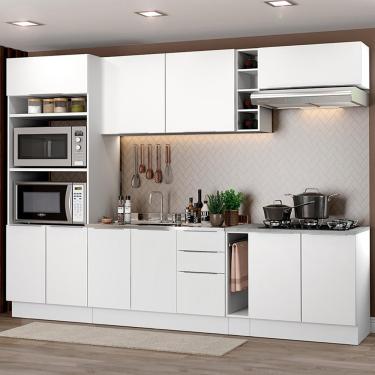 Imagem de Cozinha Completa Madesa Stella 290001 com Armário e Balcão