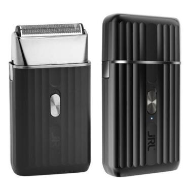 Imagem de Barbeador Elétrico JRL 8000RPM Bivolt Onyx SF-Pro Shaver Profissional Sem Fio Corte Rente