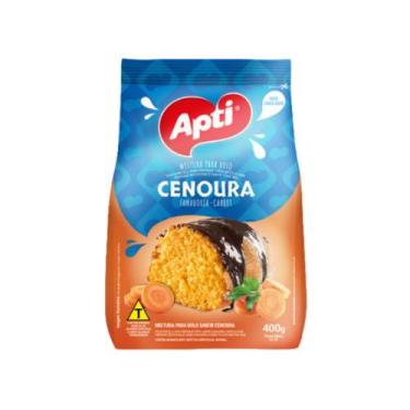 Imagem de Mistura Para Bolo Pronta Apti Cenoura Premium 400g Oferta - Dia