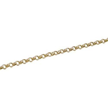 Imagem de Pulseira Feminina Ouro 18k 750 Elos Portugueses 3.2 19 Cm - JOIE JOIAS