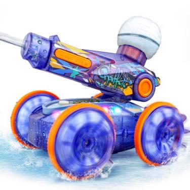 Imagem de Pool Toys BEZGAR Amphibious Remote Control Car com pistola de água