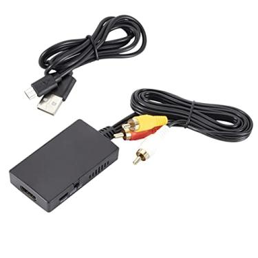 Imagem de Conversor HDMI para AV Set-Top Box para TV Antiga Interface AV Adaptador HDMI para AV