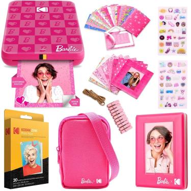 Imagem de Pacote de impressora fotográfica KODAK x Barbie Step Slim Wireless +