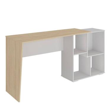 Imagem de Mesa Escrivaninha em L com Nichos Duran