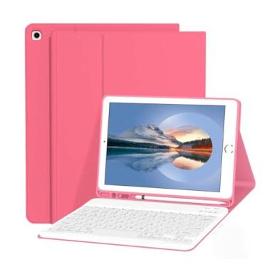 Imagem de Capa De Teclado Sem Fio Bluetooth Para Samsung Tab S7/s8