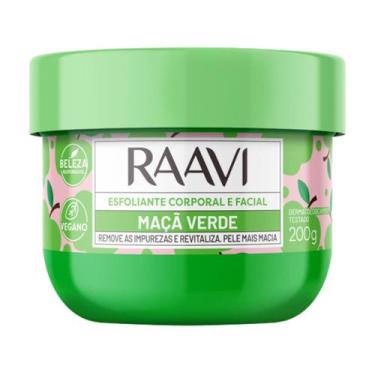 Imagem de Esfoliante Raavi Corporal e Facial Maçã Verde 200g