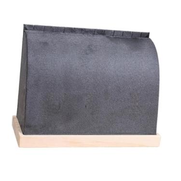 Imagem de simhoa Placa de exibição de colares, suporte de pulseiras, multifuncional, simples, tornozeleira, colar, suporte de joias, exibição para dormitório, venda, Cinza