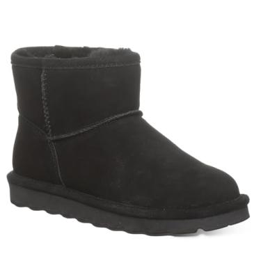 Imagem de BEARPAW Alyssa Multiple Colors | Ankle Boot feminino | Bota feminina | Bota de inverno confortável, Black Ii, 6 Wide