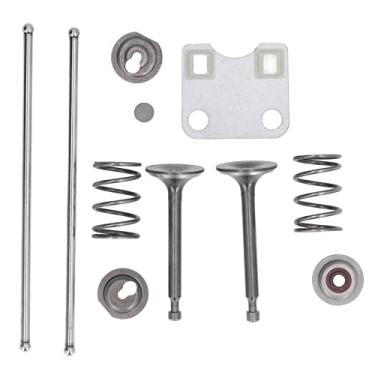 Imagem de Válvula Proteção da placa Válvula Conjunto de mola de grama Peças do motor Motor Kit de alumínio de ferro durável compatível com GX160 GX200 5.5hp Motores de 6,5hp