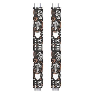 Imagem de Capas de maçaneta de porta de geladeira, conjunto de 2 puxadores laváveis de utensílios de cozinha protetores decorativos para geladeira, micro-ondas, máquina de lavar louça, forno, manter longe de