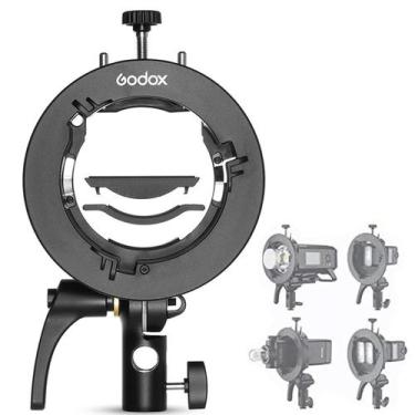 Imagem de Suporte Speedlite Godox S2 S-Type Bowens Mount para V1 AD200Pro