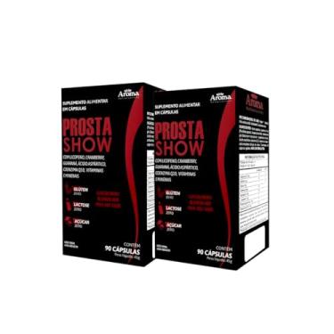 Imagem de Kit 2 x Prostashow 180 Cápsulas Suplemento Para Próstata Inflamada Licopeno