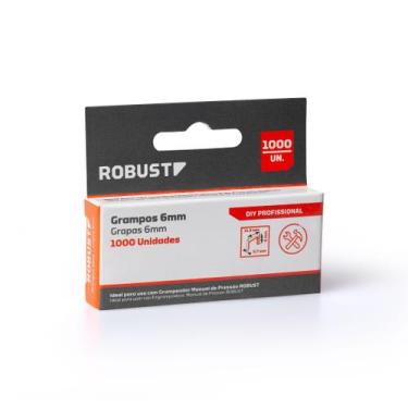 Imagem de Caixa com 1000 grampos 6 mm s61001006 robust