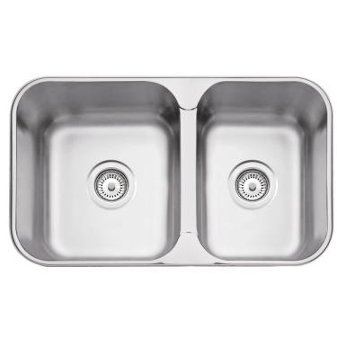 Imagem de Cuba de Embutir/sobrepor Tramontina Aço Inox Acetinado 69x40