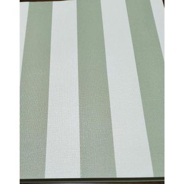 Imagem de Papel De Parede Infantil Vinílico- Listrado Vichi Verde Oliva Revoada 4401 Bobinex.