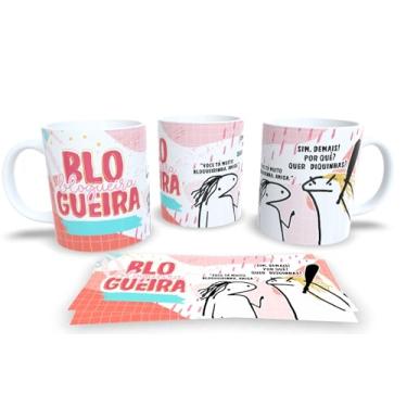 Imagem de Caneca Profissão em Porcelana 325ml – Designer, Médico, Engenheiro, Professor e Mais (Blogueira)