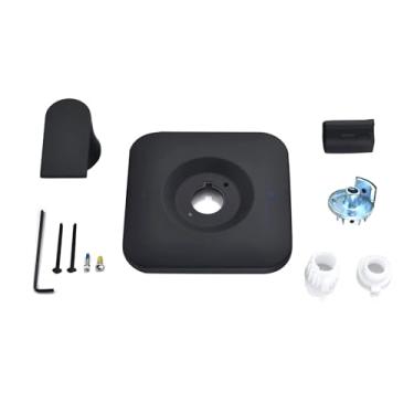 Imagem de T2471BL Kit de manípulo quadrado preto de aço inoxidável antiferrugem adequado para válvula Moen T2471BL Posi-Temp